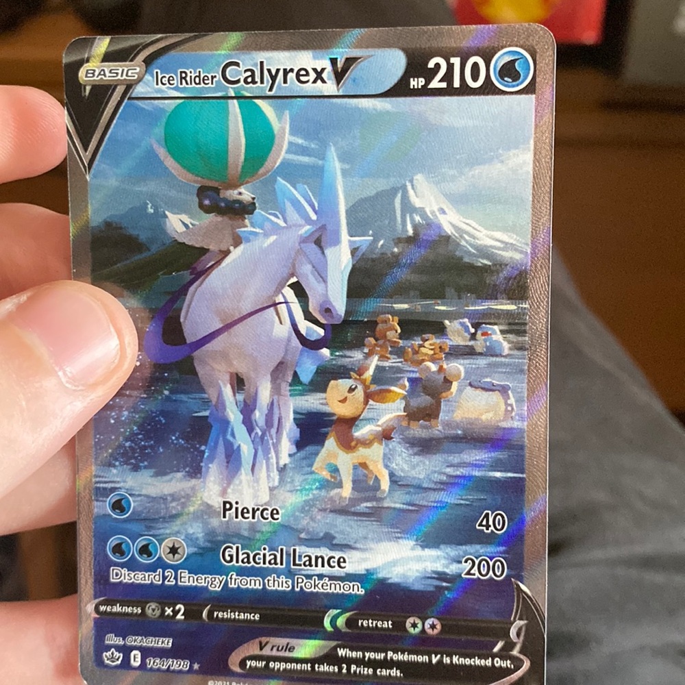 Ice Rider Calyrex V (Full Art)